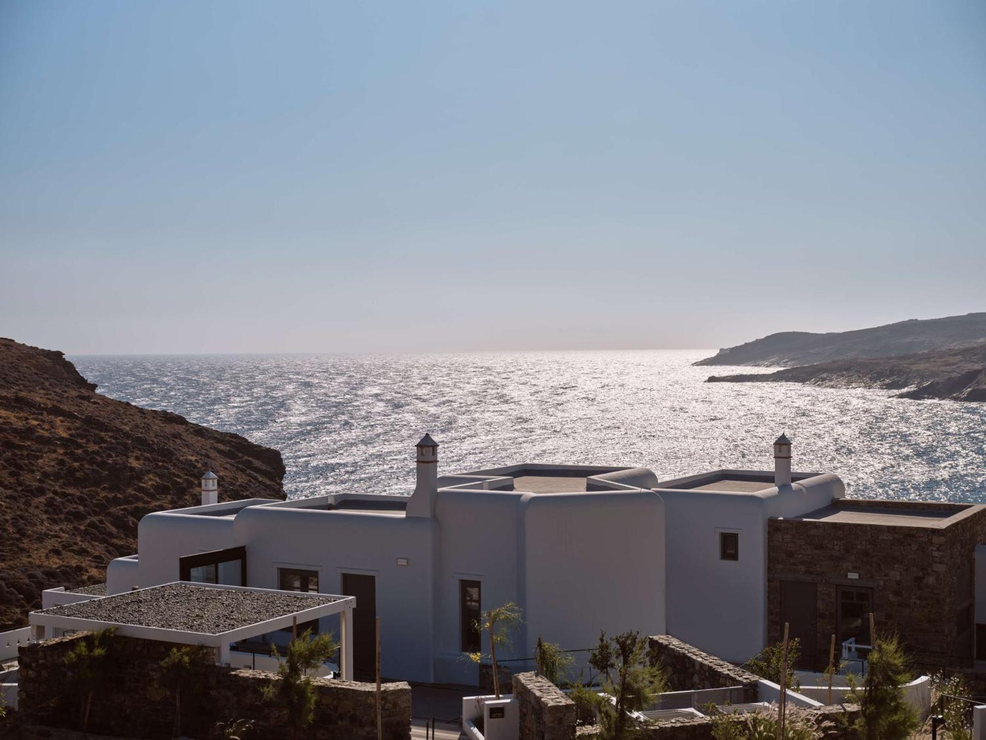 Semeli Coast Mykonos Curio Collection By Hilton Hotel Merchia Beach Exterior photo