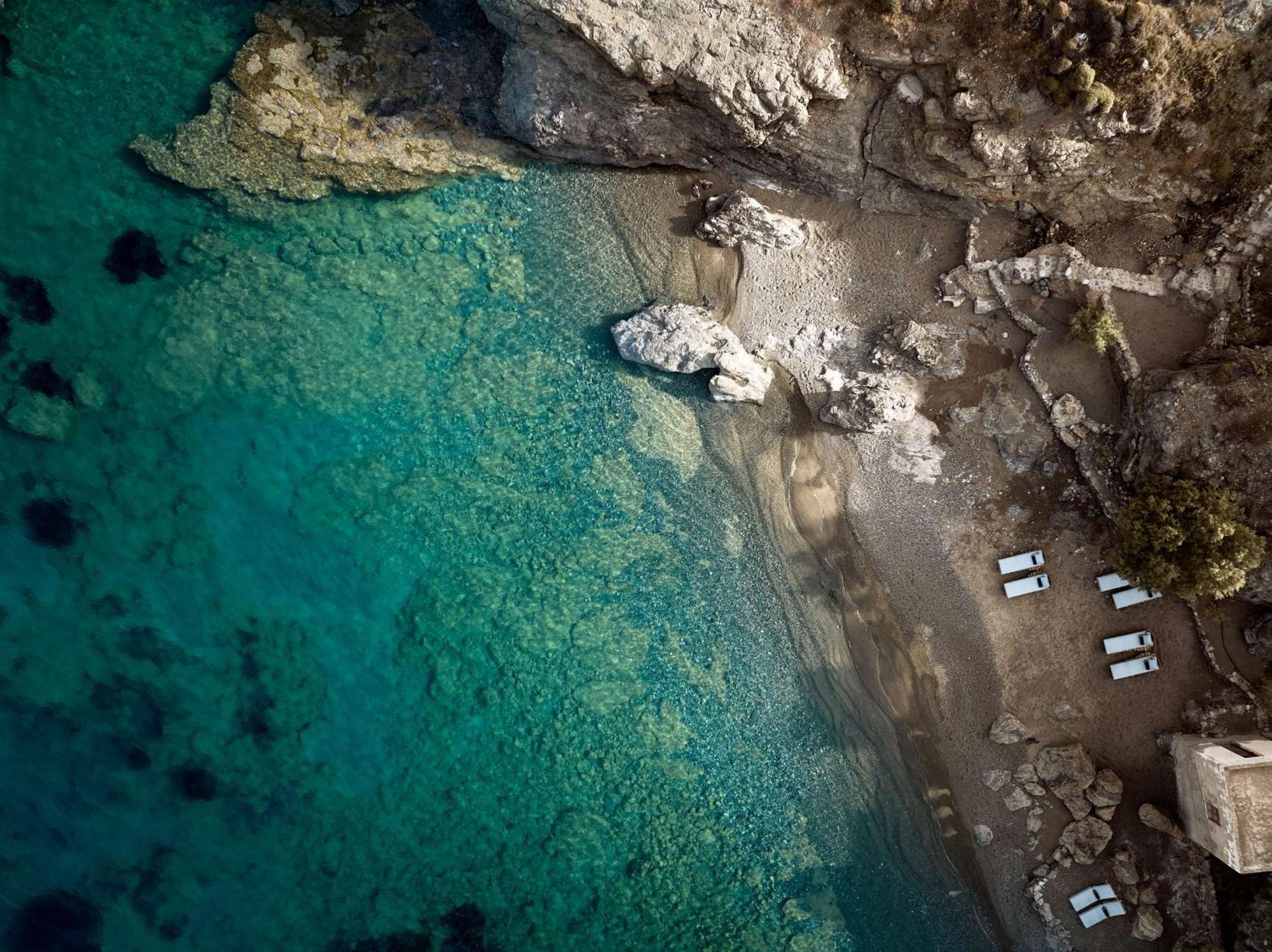 Semeli Coast Mykonos Curio Collection By Hilton Hotel Merchia Beach Exterior photo