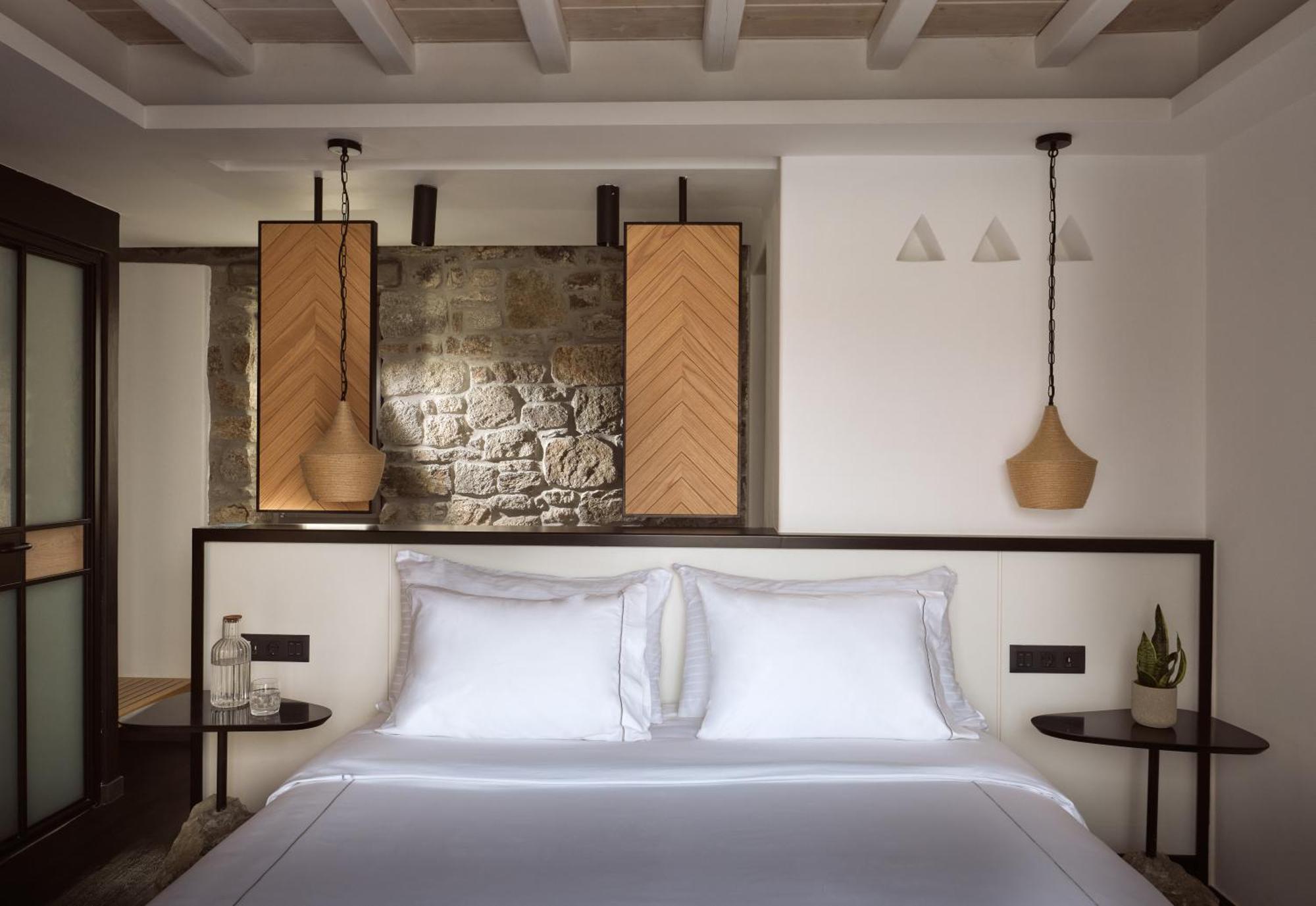 Semeli Coast Mykonos Curio Collection By Hilton Hotel Merchia Beach Exterior photo