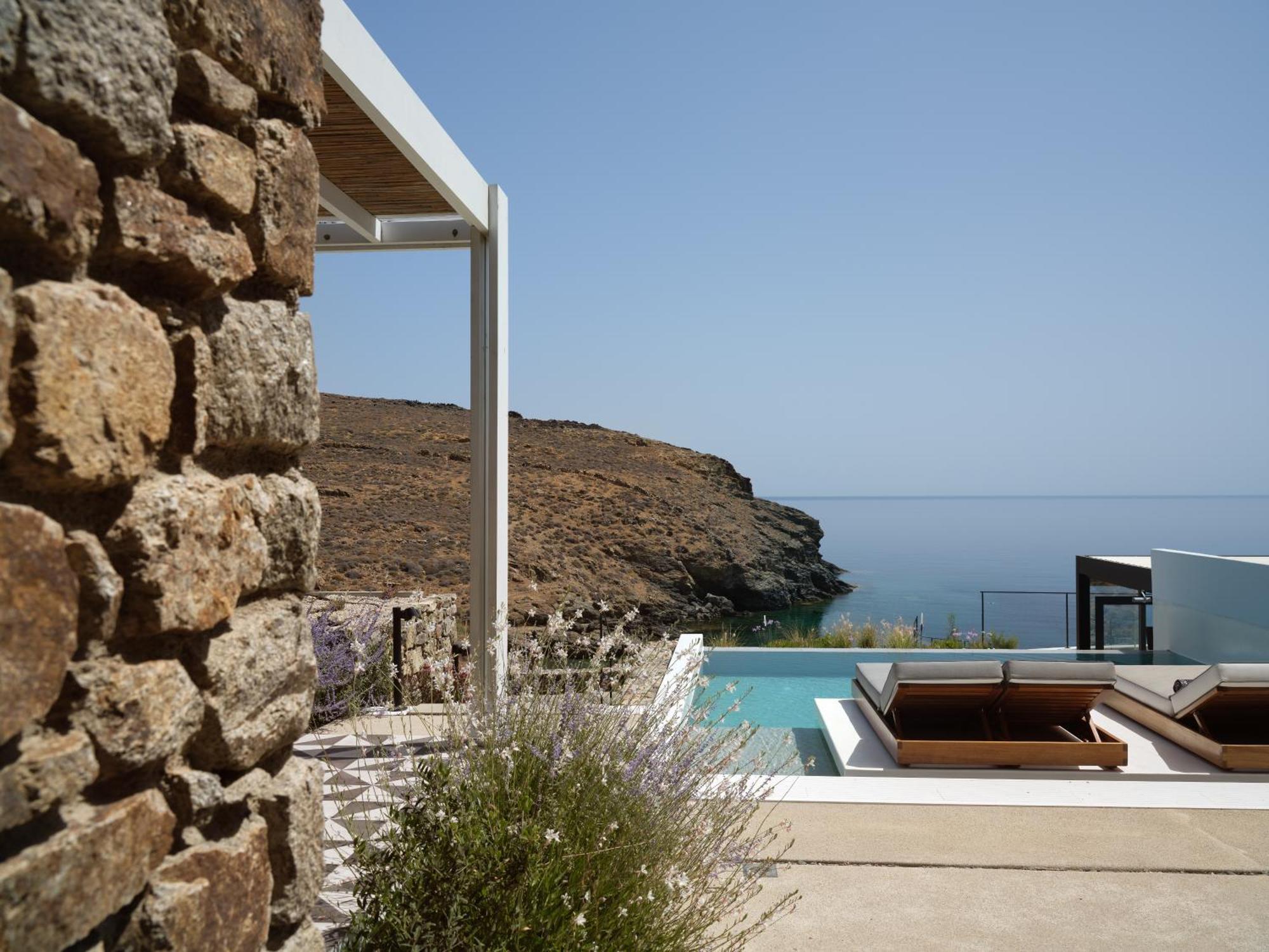 Semeli Coast Mykonos Curio Collection By Hilton Hotel Merchia Beach Exterior photo
