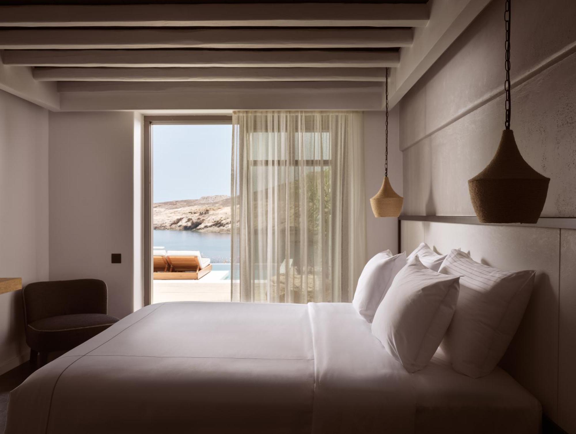 Semeli Coast Mykonos Curio Collection By Hilton Hotel Merchia Beach Exterior photo