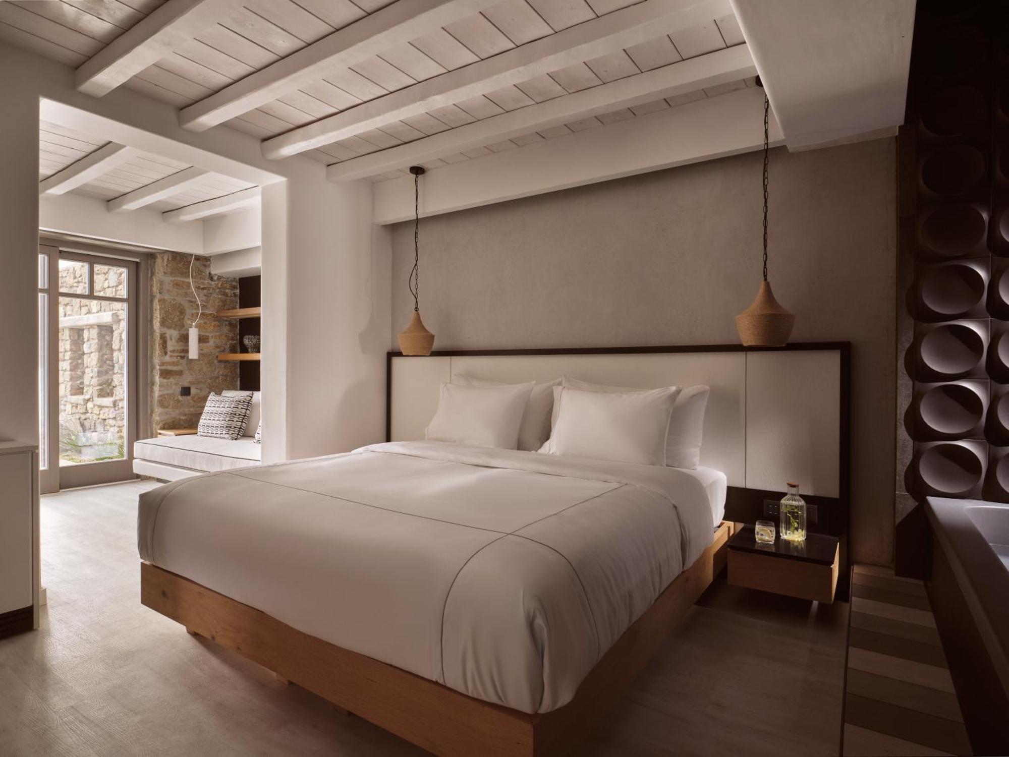 Semeli Coast Mykonos Curio Collection By Hilton Hotel Merchia Beach Exterior photo
