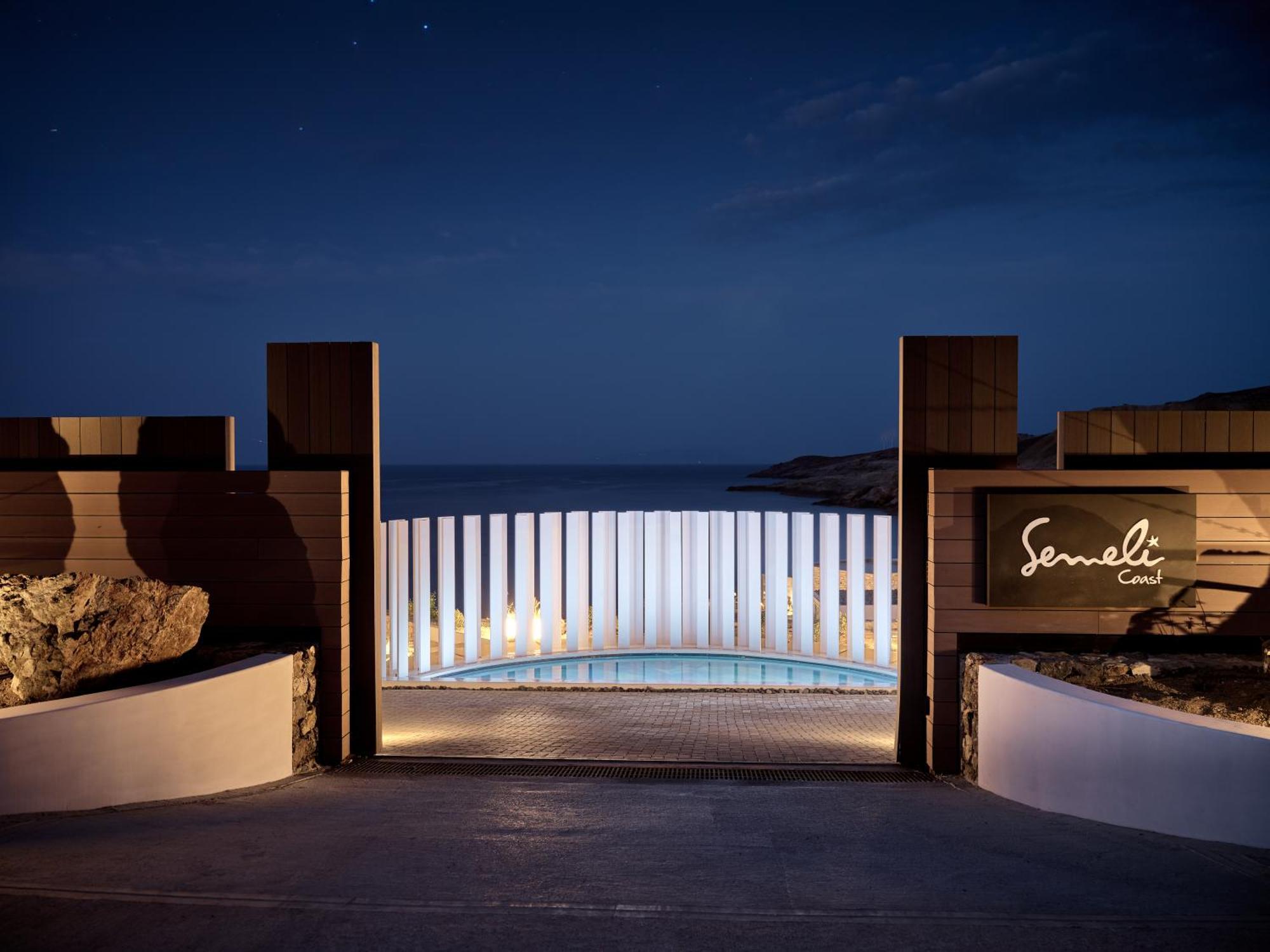 Semeli Coast Mykonos Curio Collection By Hilton Hotel Merchia Beach Exterior photo